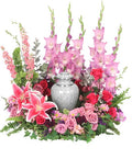 Always In Our Hearts Urn Cremation Flowers (Urn Not Included)